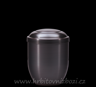 Urna měděná mini tmavá (Pohřební urna)