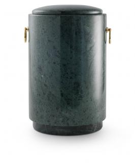 Urna mramorová černozelená (Pohřební urna)