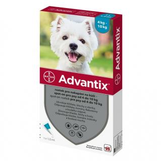 Advantix spot-on 1.0ml 4-10kg