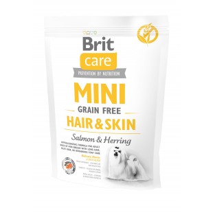 Brit Care MINI Dog Grain Free Hair & Skin 400g