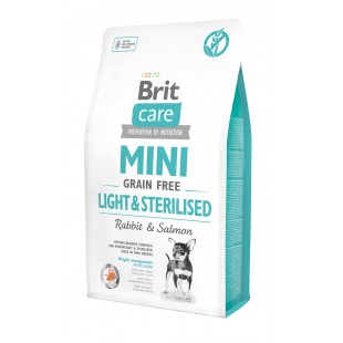 Brit Care MINI dog grain-free Light Sterilised 2kg