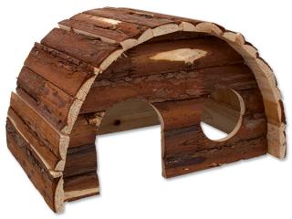 Domek SMALL ANIMAL Hobit dřevěný 36,5x22x20cm