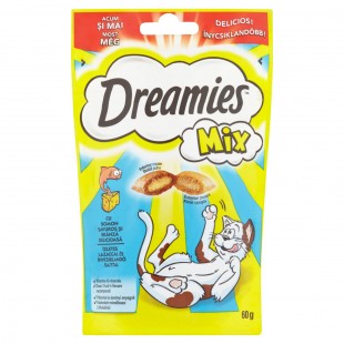 Dreamies s lososem a sýrem MIX 60g