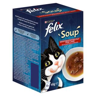 Felix soup 6x48g polévka - hovězí, kuře,jehně