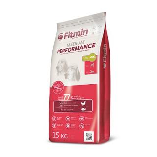 Fitmin Dog medium performance 15kg (Krmivo přesně určené pro velmi aktivní psy středních plemen)