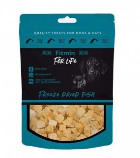Fitmin For Life Mrazem sušený rybí pochoutka pro psy a kočky 30g