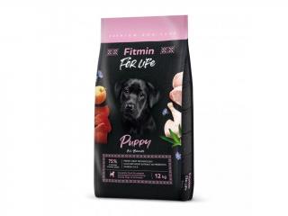 Fitmin For Life Puppy 12kg (Prémiové krmivo pro štěňata, březí a kojící feny všech plemen)