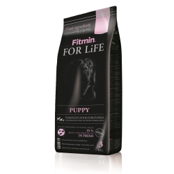 Fitmin For Life Puppy 3kg (Prémiové krmivo pro štěňata, březí a kojící feny všech plemen)