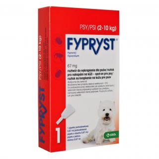 Fypryst spot-on dog S 0,67ml do 10 kg