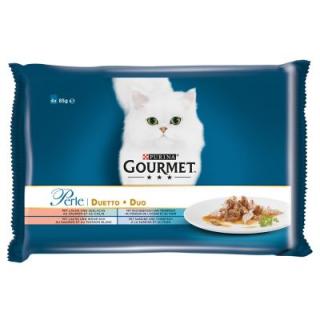 Gourmet Perle masové kaspičky DUO 4x85g