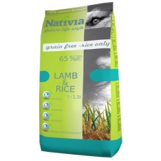 Nativia Adult LambRice 3kg (Hypoalergenní kompletní krmivo pro dospělé psy s jehněčím a rýží)