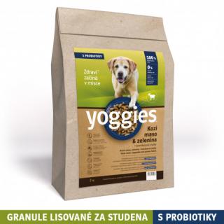 Yoggies granule Kozí maso, zelenina a bramborové vločky 2kg