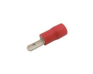 Faston-konektor 2,8mm červený pro kabel 0,5-1,5mm