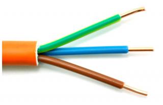 Nehořlavý kabel PRAFlaSafe X 3x1,5 (KABEL PRAFLASAFE X J 3X1,5)