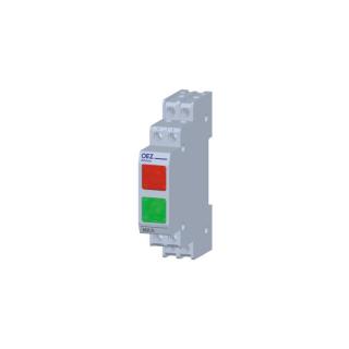 Světelná signálka 230V zelená + červená (MKA-SC-SE-A230 červ.+zel.)