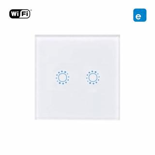 eWeLink Vypínač bez Nuly - Dvoutlačítkový (Dvoutlačítkový vypínač osvětlení ovládaný pomocí WiFi)