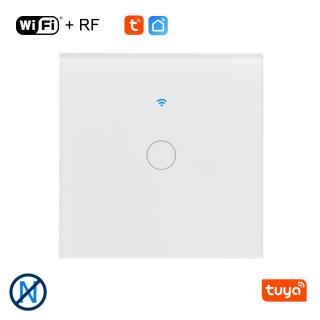 Jednotlačítkový WiFi vypínač bez "nuly" - Tuya + RF (Jednotlačítkový vypínač osvětlení ovládaný pomocí WiFi)