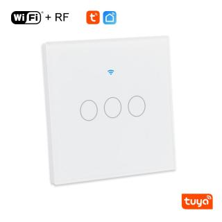 Třítlačítkový WiFi+RF vypínač - Tuya (Třítlačítkový vypínač osvětlení ovládaný pomocí WiFi)