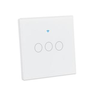 Třítlačítkový WiFi vypínač bez "nuly" - Tuya + RF (Třítlačítkový vypínač osvětlení ovládaný pomocí WiFi)