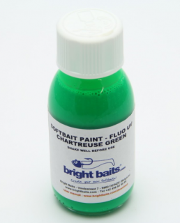 BRIGHT BAITS-SOFTBAIT PAINT FLUO CHARTREUSE GREEN 30ML.