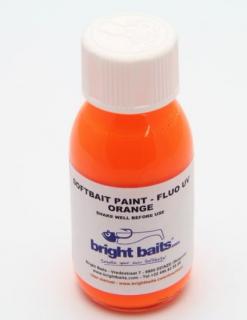 BRIGHT BAITS-SOFTBAIT PAINT FLUO ORANGE 30ML.