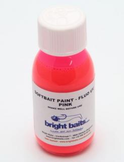 BRIGHT BAITS-SOFTBAIT PAINT FLUO PINK 30ML.