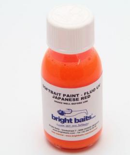 BRIGHT BAITS-SOFTBAIT PAINT FLUO UV JAPANESE RED 30ML.