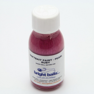 BRIGHT BAITS-SOFTBAIT PAINT PEARL RUBY 30ML.