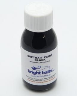 BRIGHT BAITS-SOFTBAIT PAINT STANDART BLACK 30ML.
