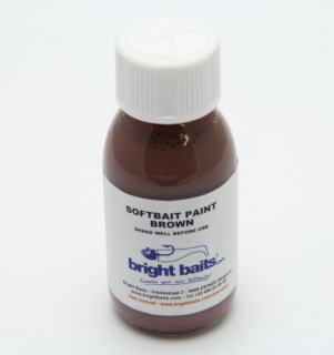 BRIGHT BAITS-SOFTBAIT PAINT STANDART BROWN 30ML.