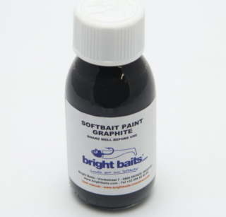 BRIGHT BAITS-SOFTBAIT PAINT STANDART GRAPHITE  30ML.