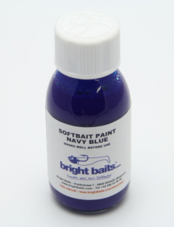 BRIGHT BAITS-SOFTBAIT PAINT STANDART NAVY BLUE 30ML.