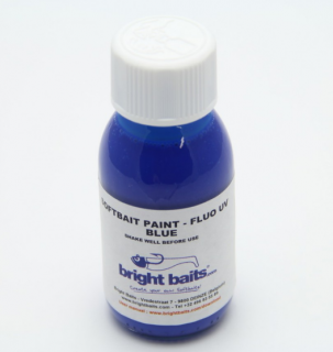 BRIGHT BAITS-SOFTBAIT PAINT UV BLUE 30ML.