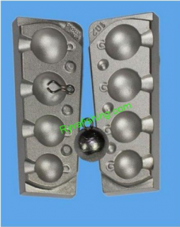 FORMA NA OLŮVKA KOULE 30-60G (Forma na olovo F-102)