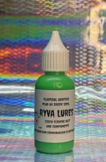 RYVA LURES PLASTISOL COLOR FLUO GREEN