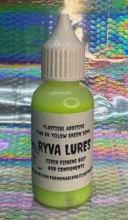 RYVA LURES-PLASTISOL COLOR FLUO UV YELLOW-GREEN