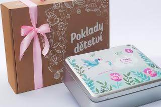 Poklady dětství  s BIO  Levandulí Chodouňskou  30 ml Barva: Růžová