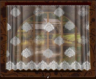 Kusová záclona - Barocco, výška 140 až 250 cm, šířka 300 cm až 500 cm (NOVINKA !!! Prvotřídní kvalita !!!)