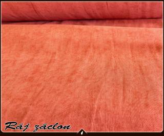 Kusový závěs - ELEGANT červená cihlová, výška 140 až 370 cm, šířka 140 cm (Závěsy jsou vyrobeny z neprůhledné látky )