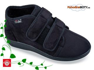 Dámská textilní širší zdravotní obuv OrtoMed 643 T77-T44 (1-09-93 Mjartan)