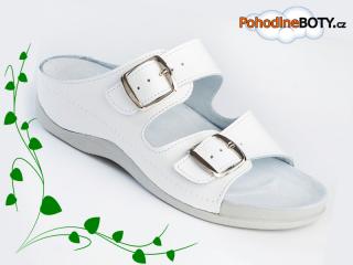 Pantofel Ema bílá Medistyle (PE-511)
