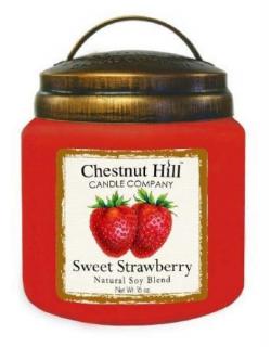 Chestnut Hill Candle svíčka Sweet Strawberry - Sladká jahoda, 454 g