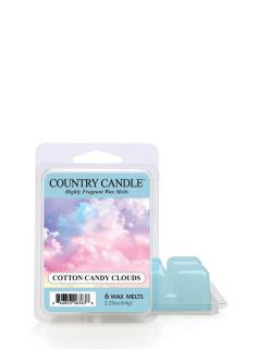 Country Candle Cotton Candy Clouds Vonný Vosk, 64 g