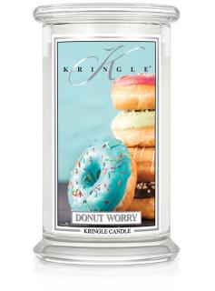 Kringle Candle svíčka Donut Worry (sójový vosk), 623 g
