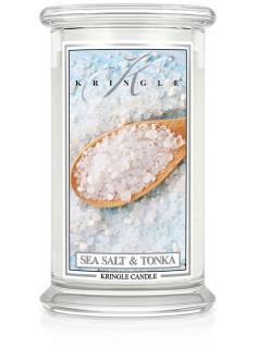 Kringle Candle svíčka Sea Salt & Tonka (sójový vosk), 623 g