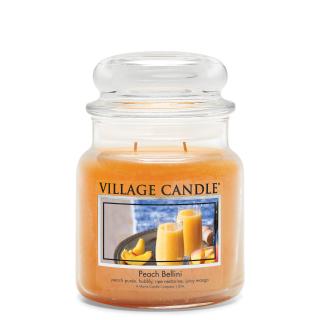Village Candle Vonná svíčka Broskvové Bellini - Peach Bellini, 389 g