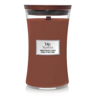 WoodWick Svíčka Smoked Walnut & Maple váza velká, 609,5 g