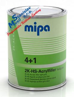 Mipa HS akrylový plnič 4:1 šedý 1 ltr