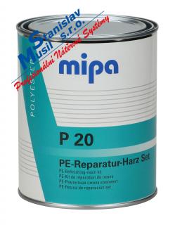 Mipa P20 PES pryskyřice vč. tuž. 1,0 kg