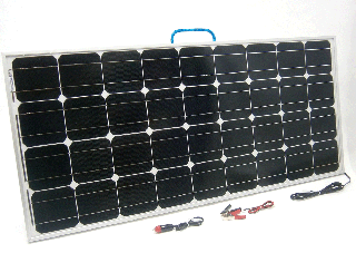 100W/ 12V solární nabíječka autobaterií, monokrystalická SO106